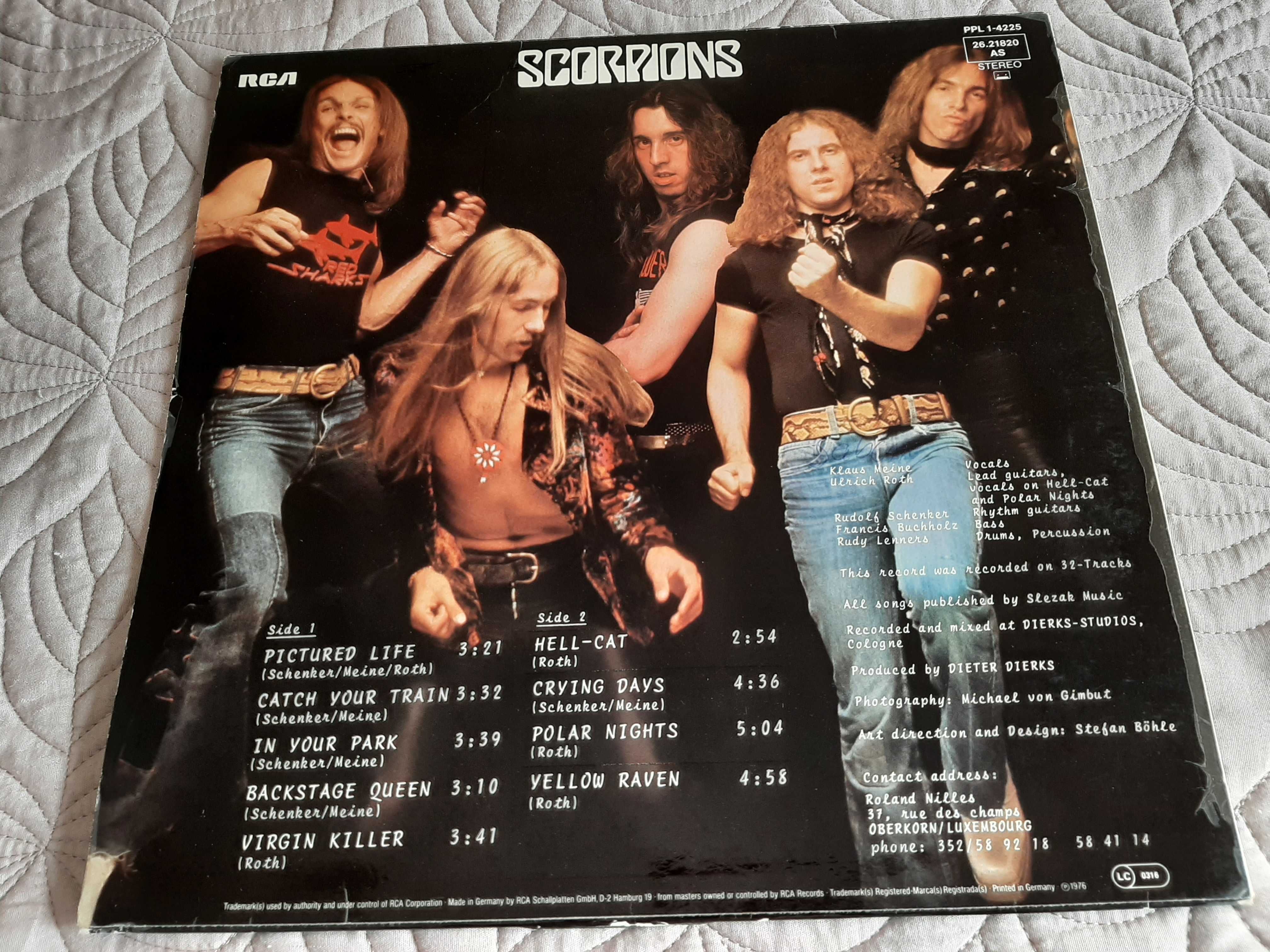 Scorpions - Virgin Killer - Germany - Vinil LP