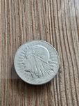 5zł 1933r głowa kobiety/ Jadwiga Ag