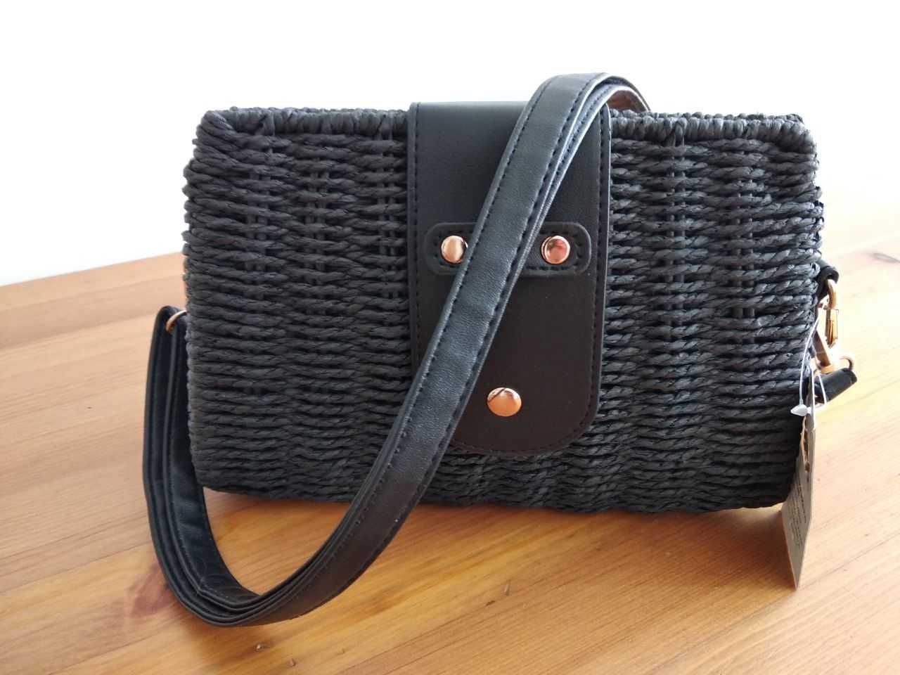 Wiklinowa torebka 22,5*15cm, nowa