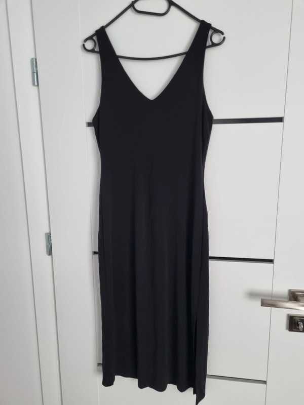 Sukienka czarna midi Ralph Lauren