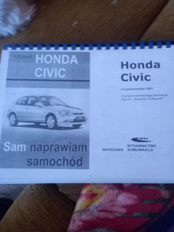Książka Honda Civic sam naprawiam samochód