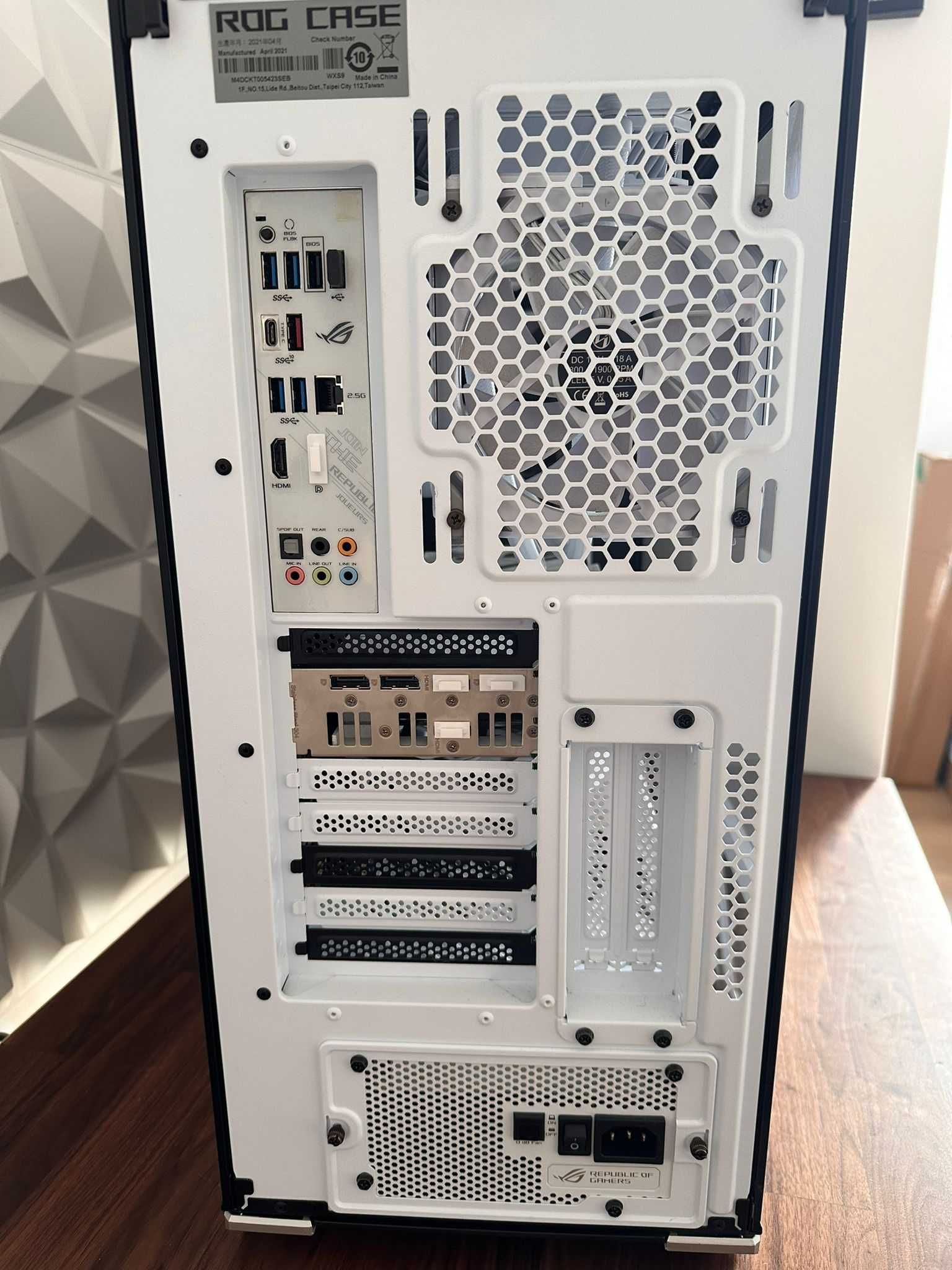 Torre gaming 3070 rtx white edition c/windows 11