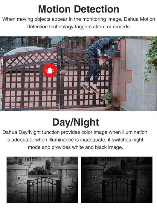 IP камера 4 мп Dahua IPC-HFW2449S-S-IL - WizSense + Dual Light