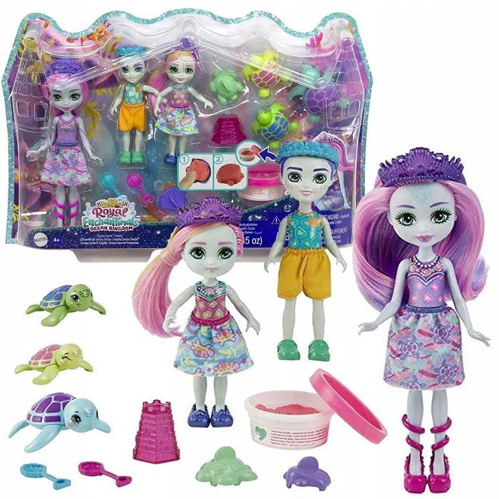 набор Энчантималс роял Дружная семья Черепашек  Enchantimals