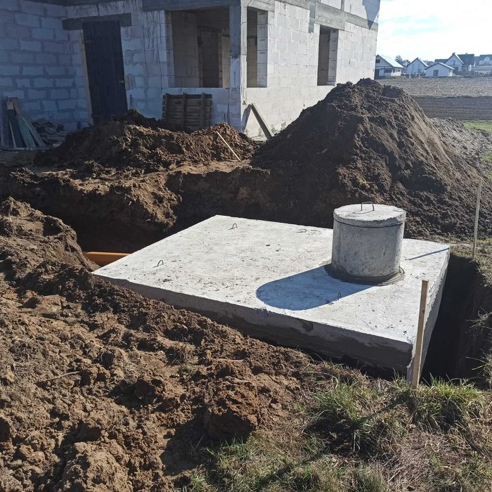 SZAMBO betonowe 10m3 ZBIORNIK na deszczówkę 2m³-14m³ Szamba Zbiorniki