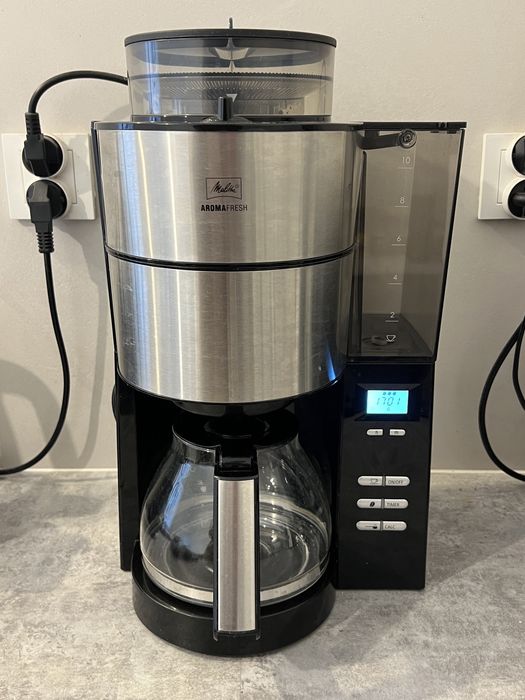 Melitta AromaFresh – ekspres przelewowy z żarnowym młynkiem stalowym