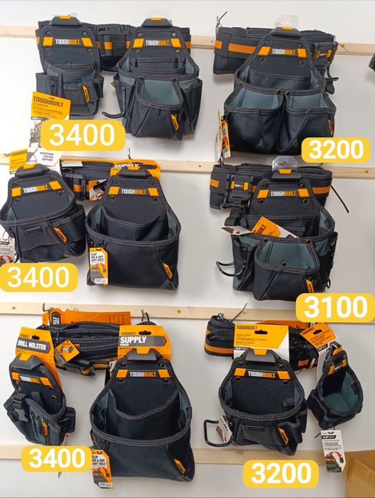 Готові Комплекти toughbuilt пояс для інструментів сумка  інструментов