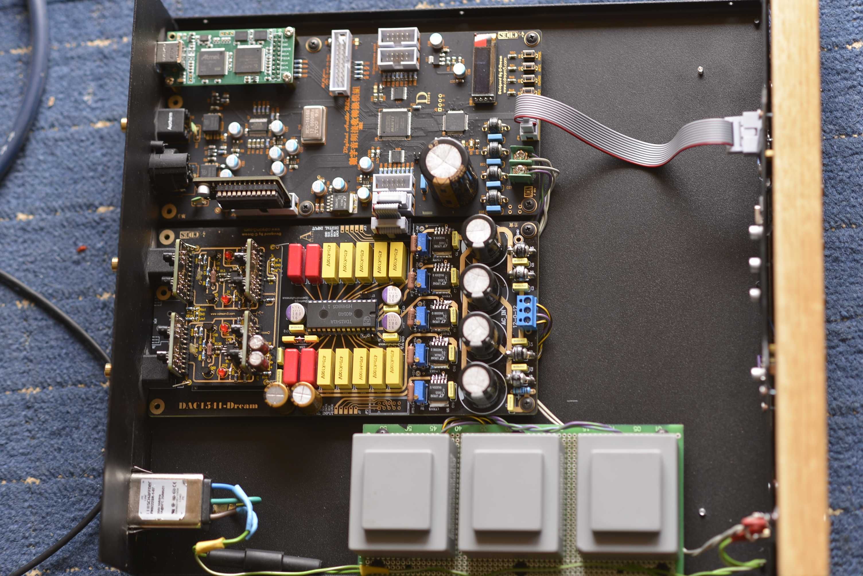 Audio DAC TDA1541 , NOS/OS, 384 kHz, note