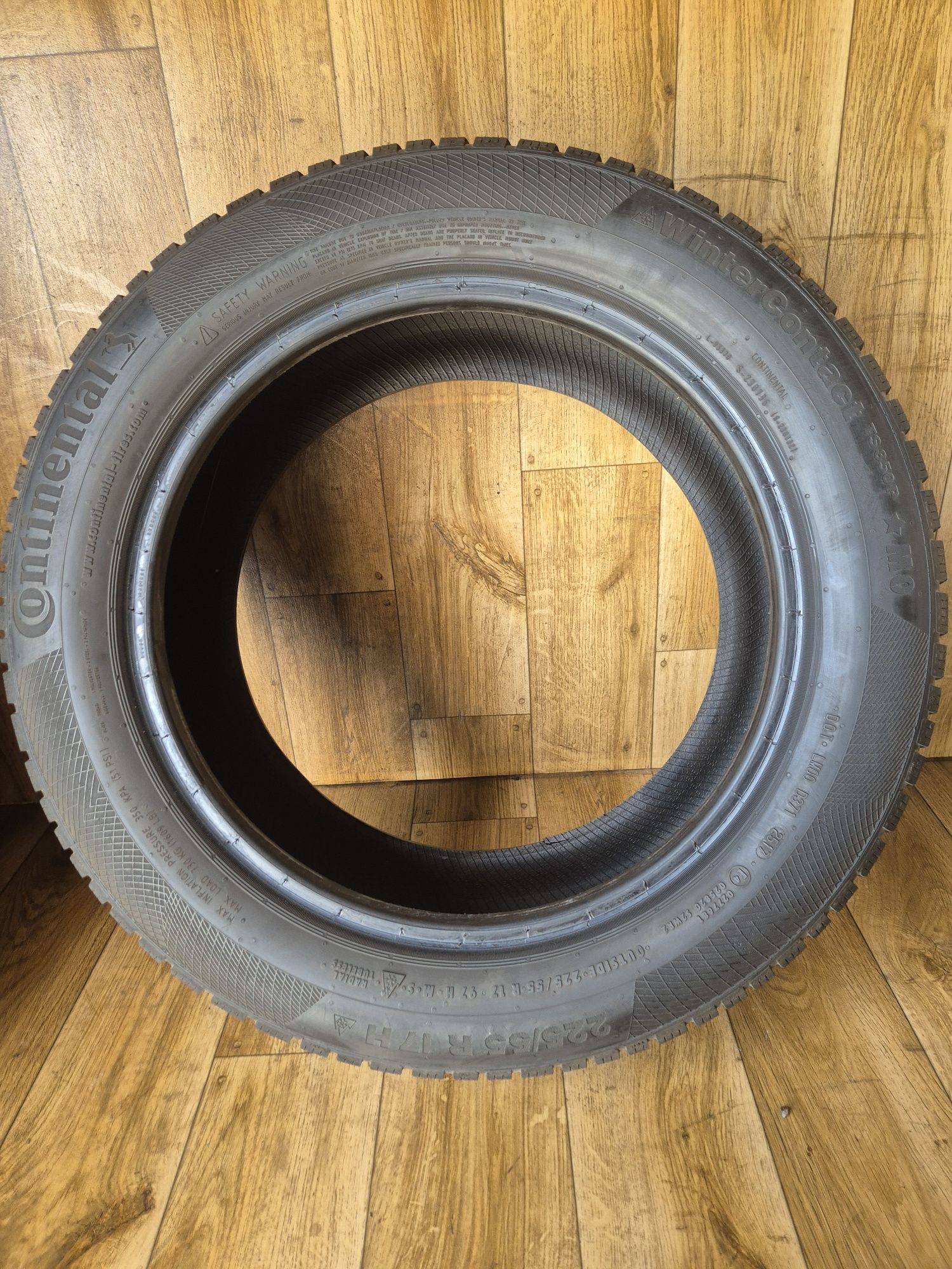 225/55/17 Continental para zima 8mm 17r stan bdb