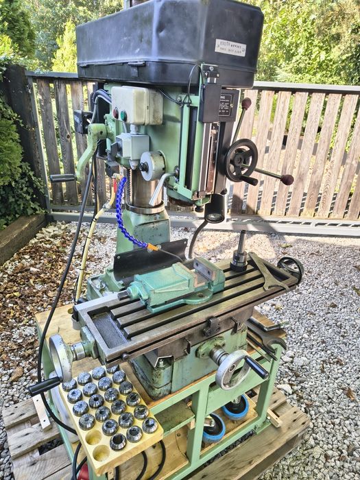 Frezarka do metalu stołowa mk 3 komplet