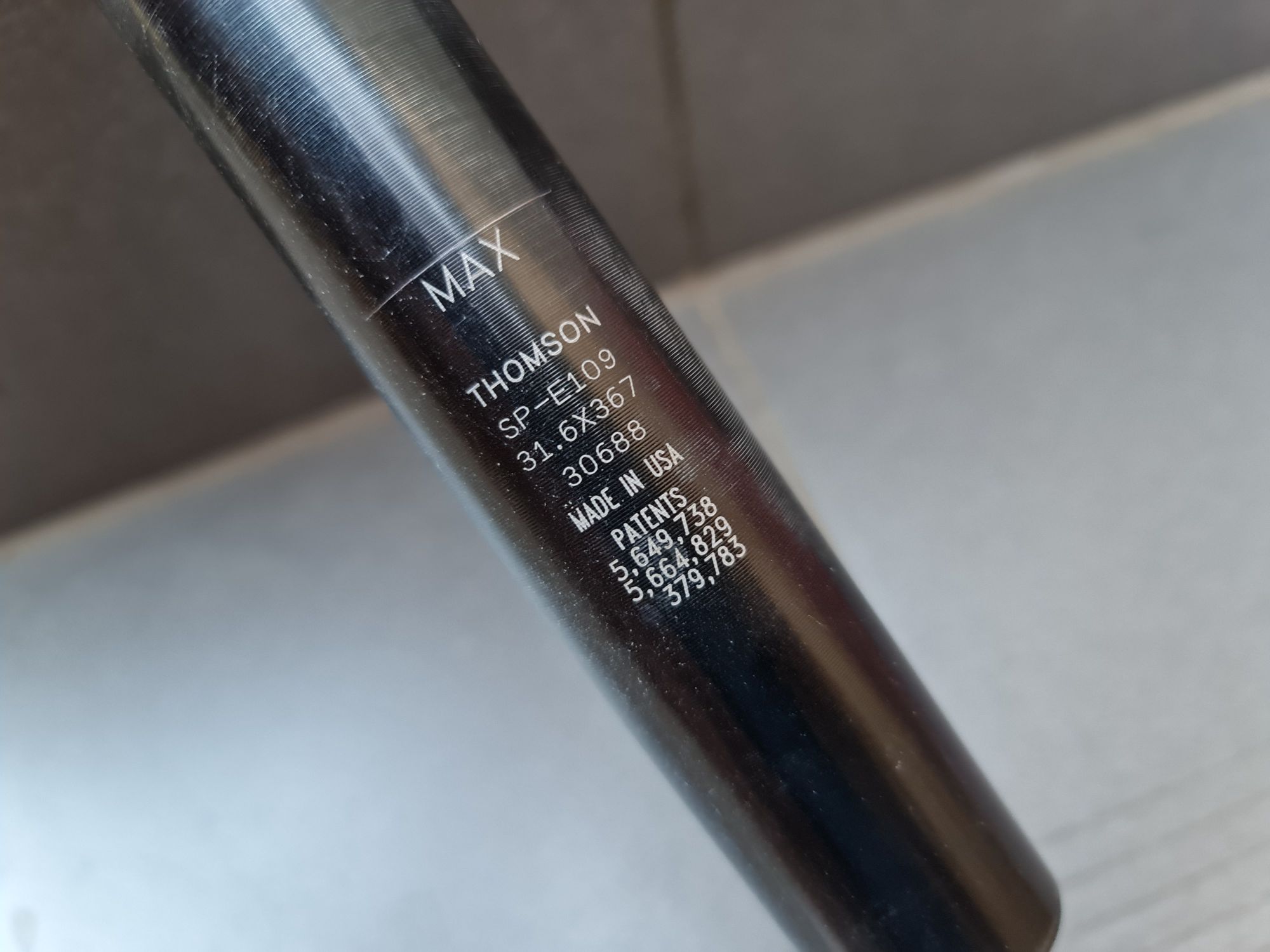 Sztyca Thomson Elite 31,6x367mm