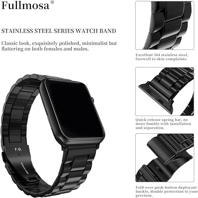 Fullmosa Bransoletka Apple Watch 9/8/7/6 Se2/Se 41/40/38