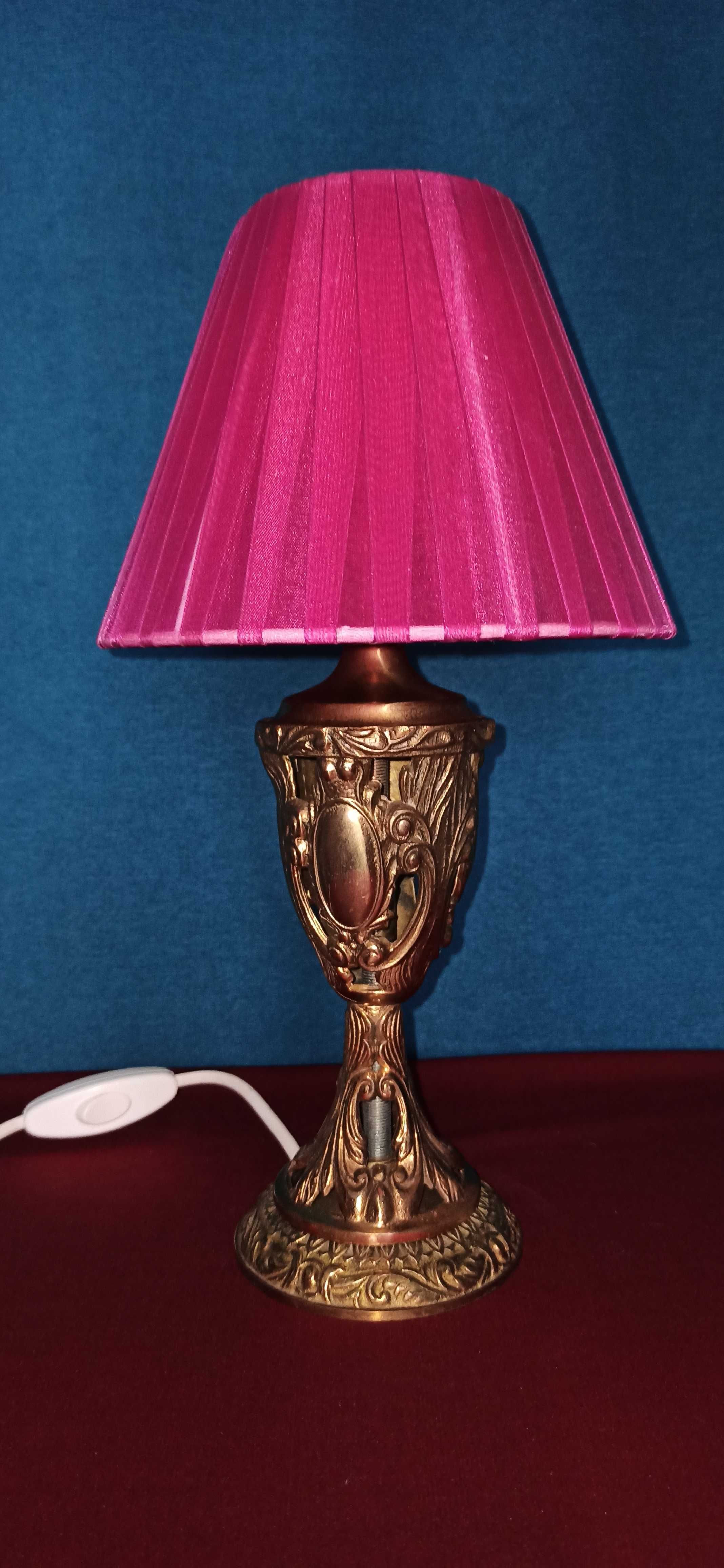 Ładna lampa mosiężna