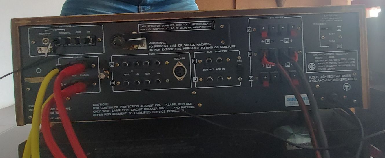 Nikko 8085 amplituner po serwisie [sansui,marantz,pioneer,kenwood,sony