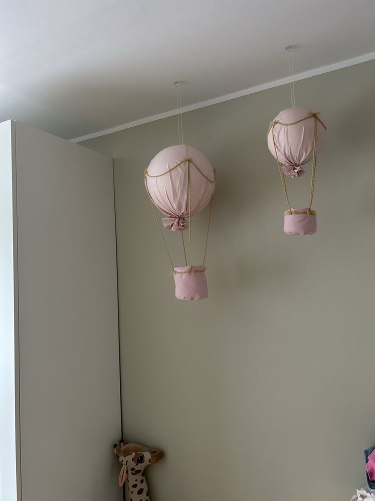 Balony dekoracyjne do pokoju dziewczynki różowe