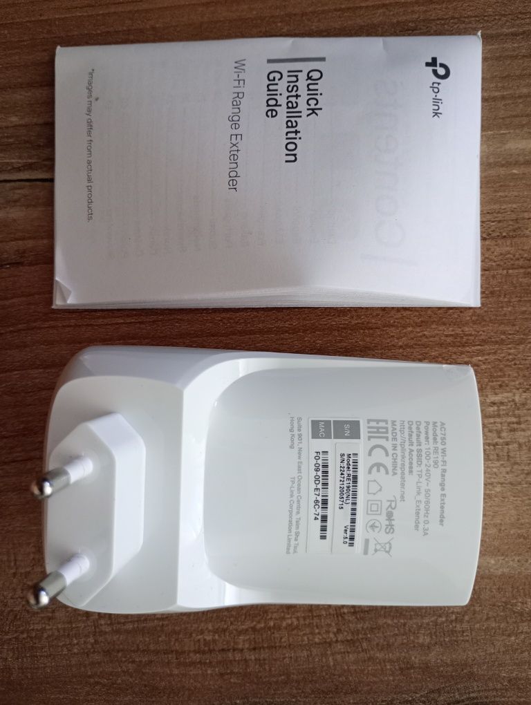 Wzmacniacz Wifi Tp Link AC750 RE190