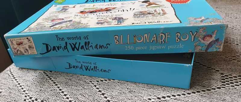 Gra planszowa puzzle książka David Walliams Paul Lamond po angielsku