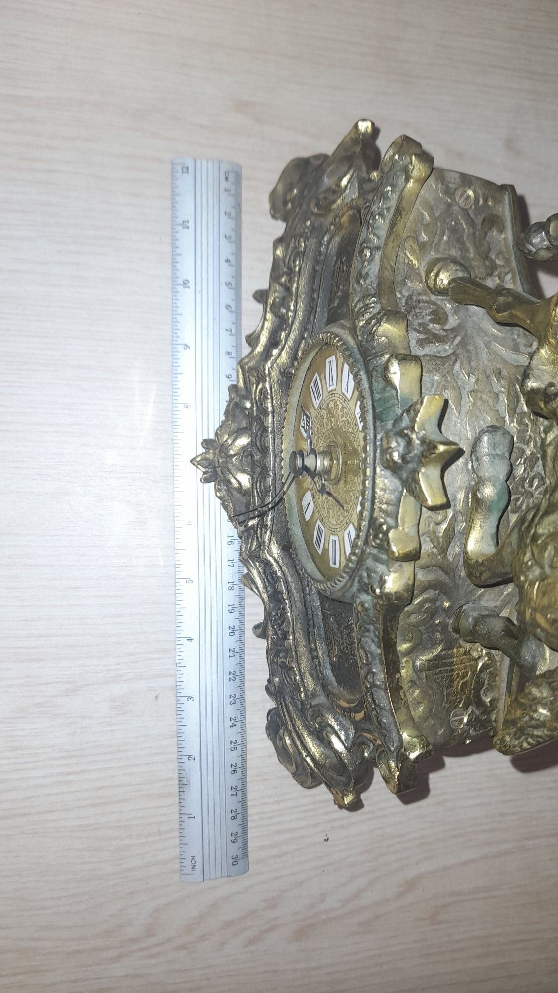 Металевий колекційний Годинник з вершником