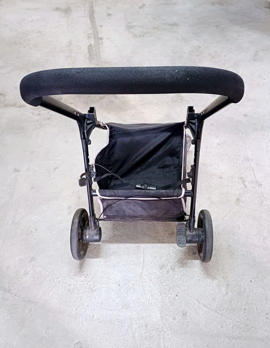 Conjunto carrinho bebé Asalvo três em um cinza
