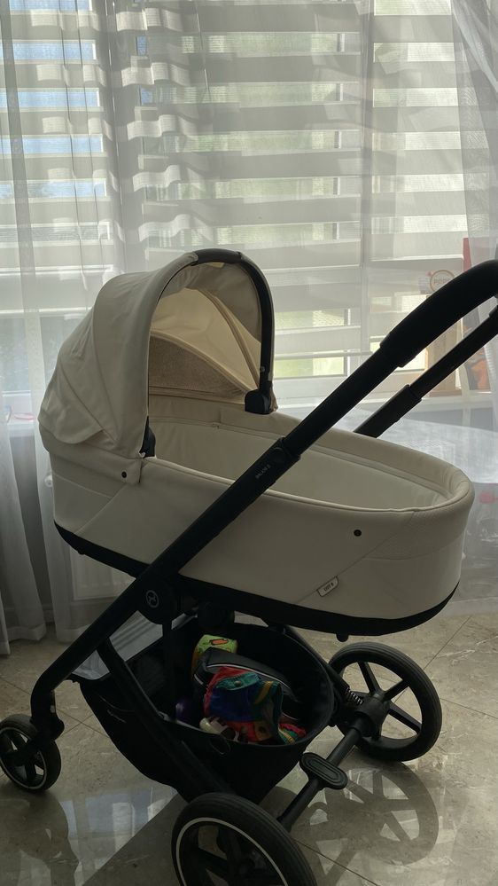 ІДЕАЛЬНА ЛЮЛЬКА Cybex Balios Cot S 2024 Seashell Beige