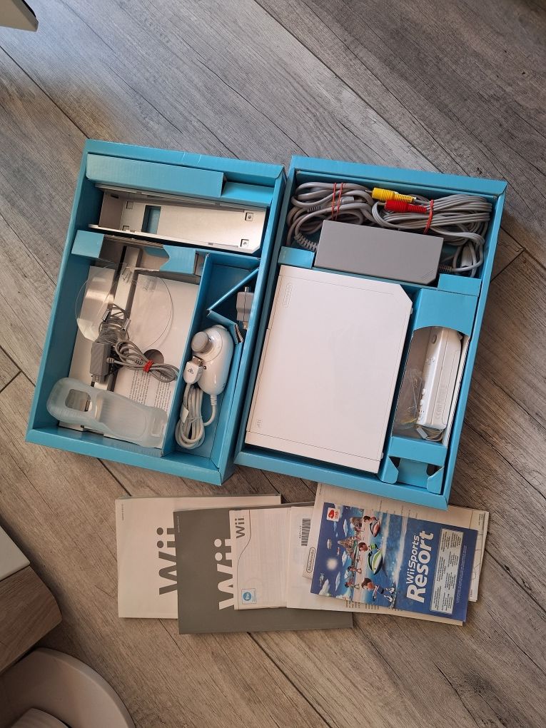 Nintendo Wii Game Cube Biała Karton