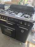 Rangemaster classic kuchnia klasyczna angielska retro złoto  hybryda