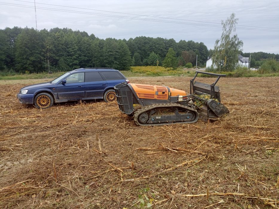 Usługi mulczerem, mulczer leśny