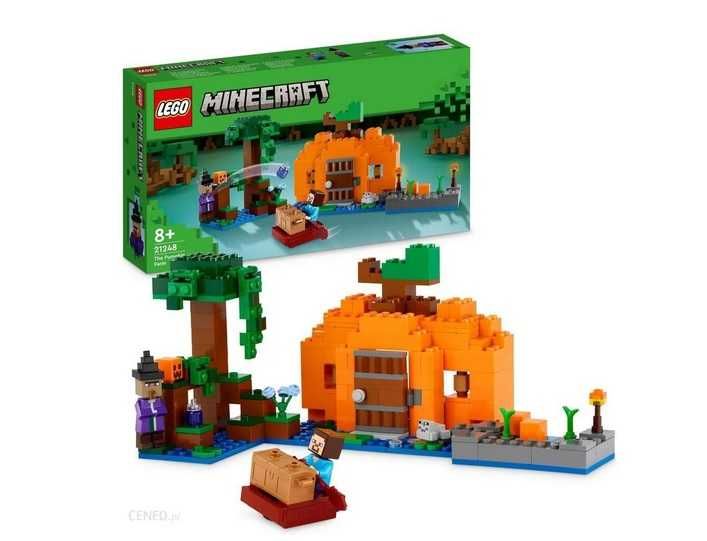 Nowe LEGO Minecraft 21248 Dyniowa farma SKLEP Mielec