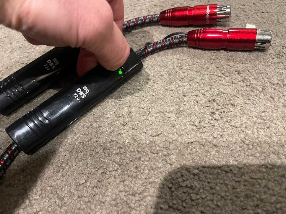 Audioquest Colorado 0.75m interkonekt XLR DBS 72V PSC+