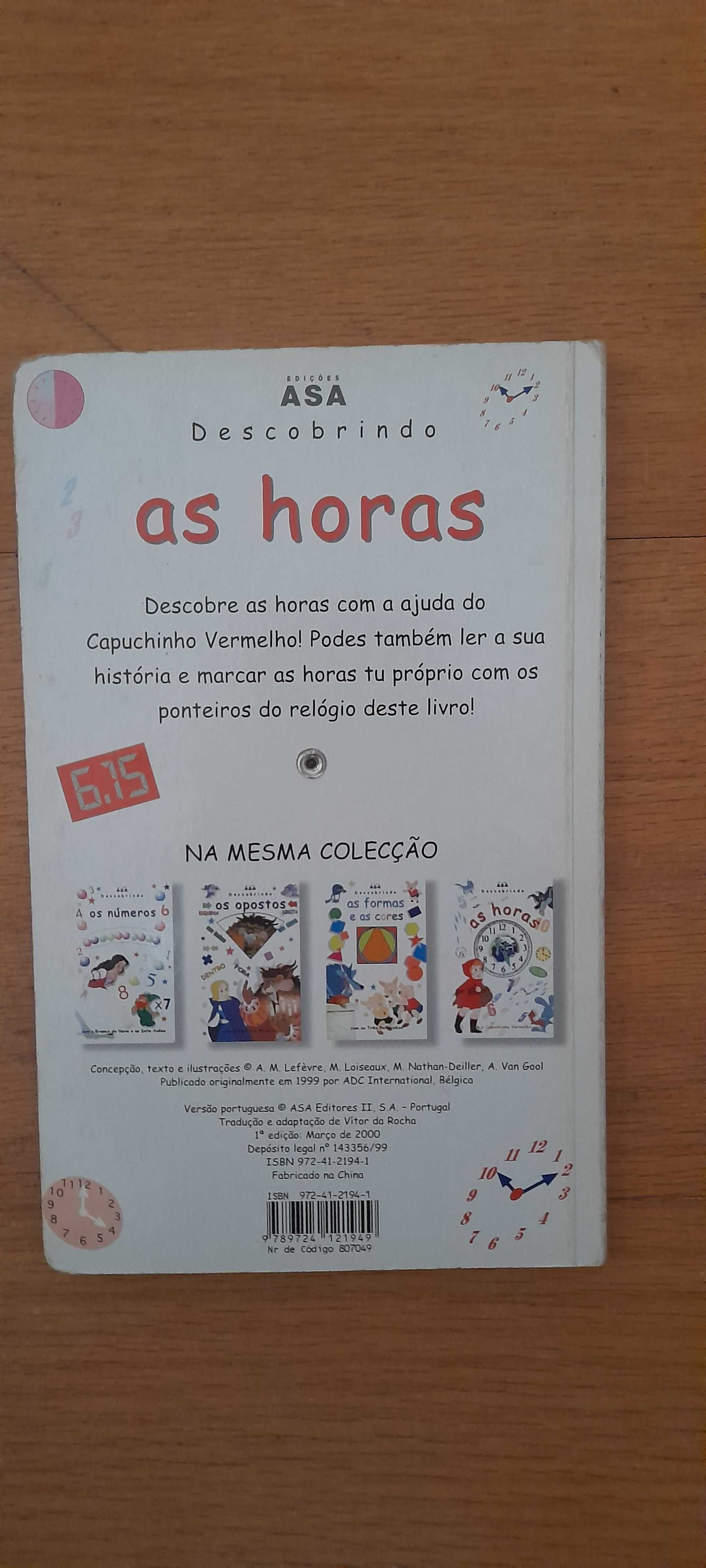 Descobrindo as horas com a Capuchinho Vermelho
