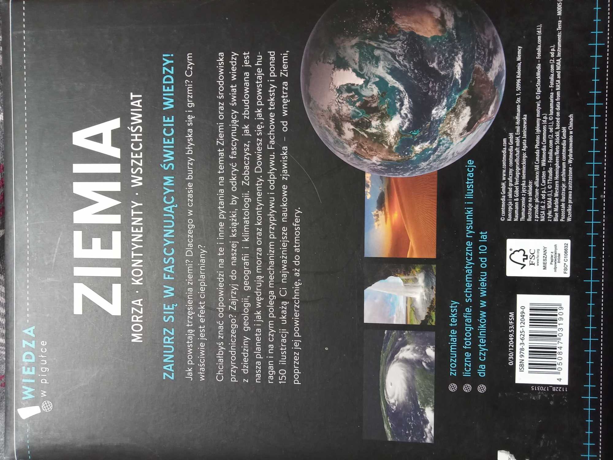 Ziemia - wiedza w pigułce - 96 str. A4