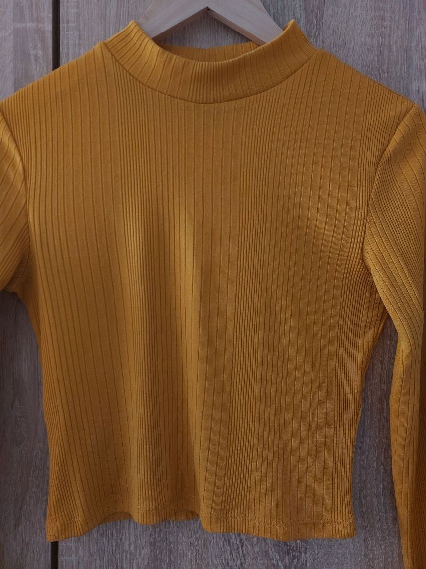 Sweterek crop top H&M