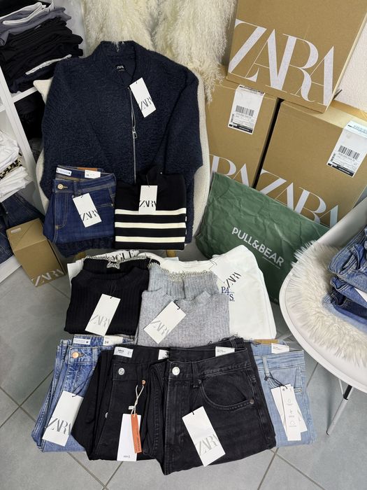 Одяг ZARA лот 3 СТОК оригінал 10 од. товару