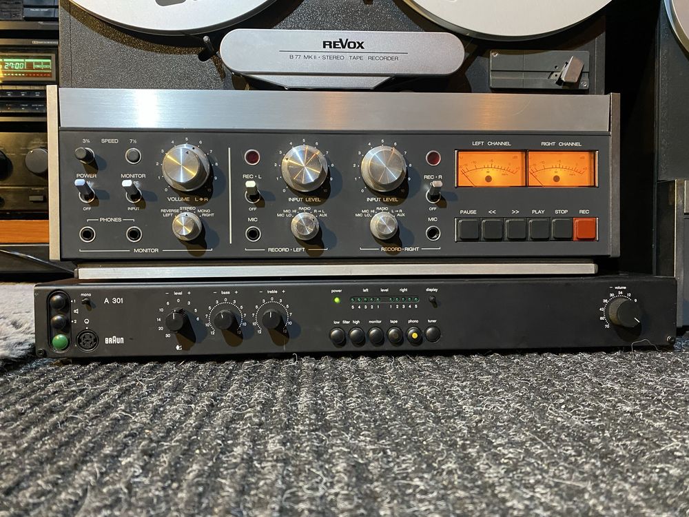 Braun A301 wzmacniacz stereo