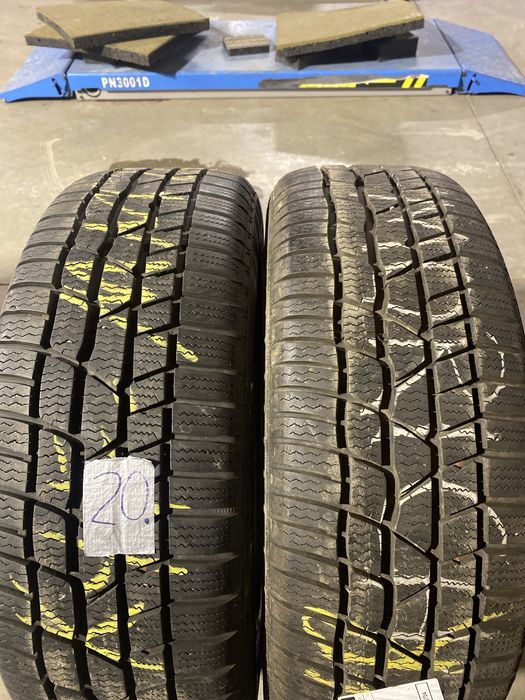 20. Opony zimowe continental contiwintercontact 205/50r17 dwie sztuki