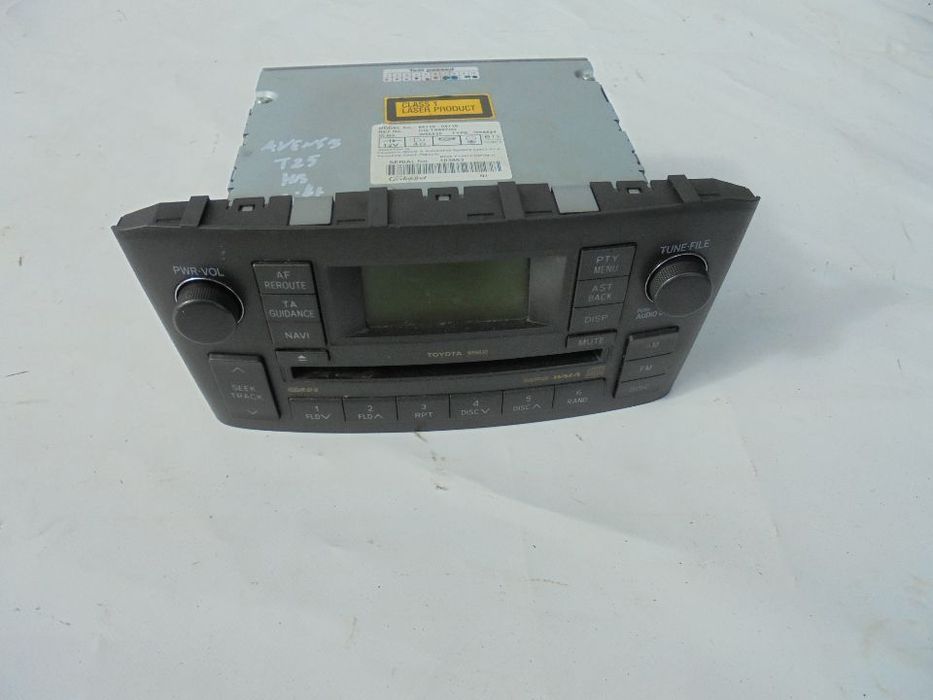 RADIO CD | TOYOTA AVENSIS II T25 LIFT | F-VAT