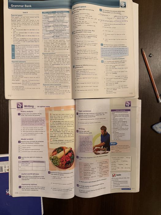 Піжручник та зошит On Screen 3 для вивчення англійської мови