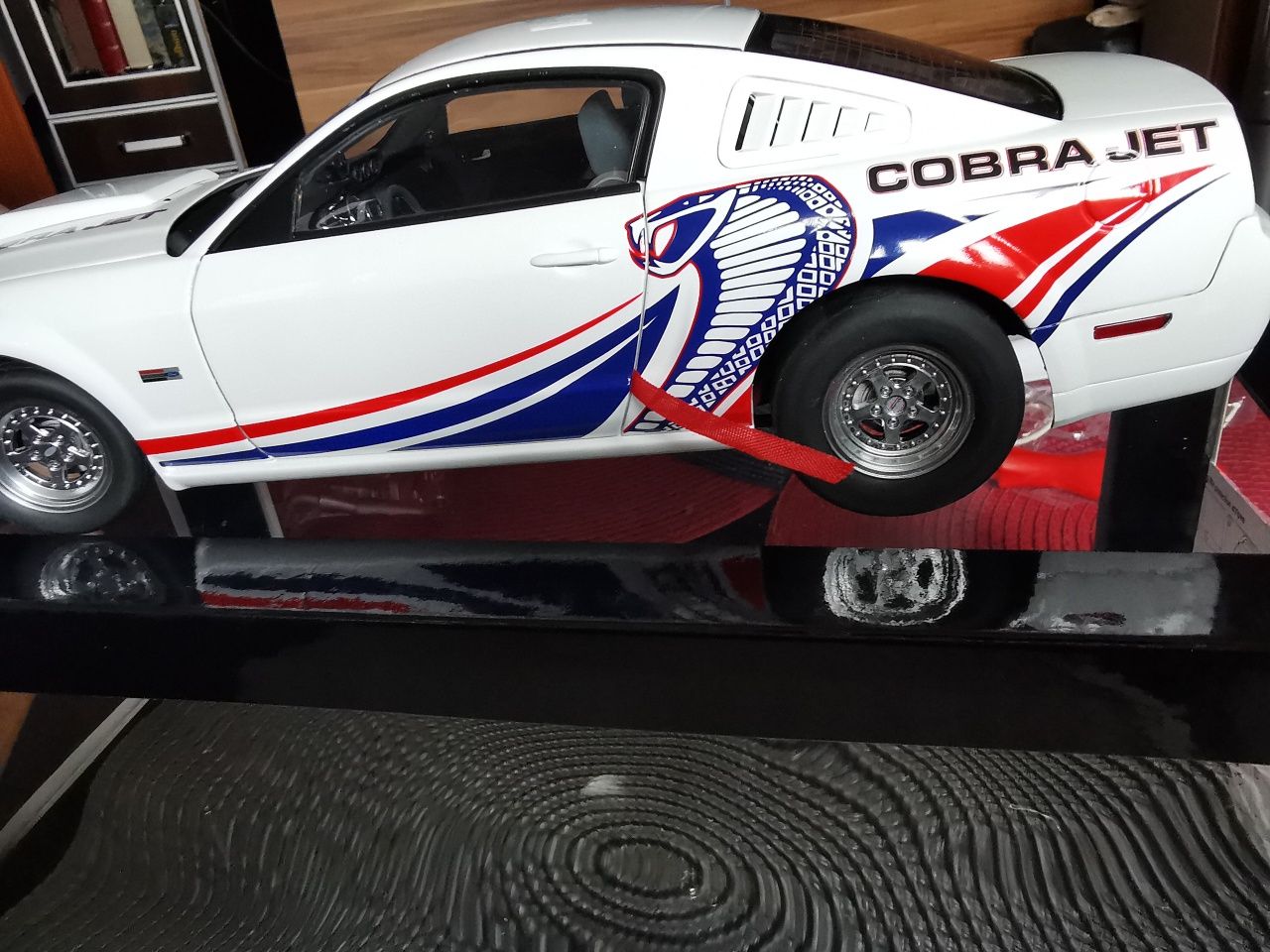 Ford Mustang 5.4 Cobra Jet Drag Car AutoArt 1:18
