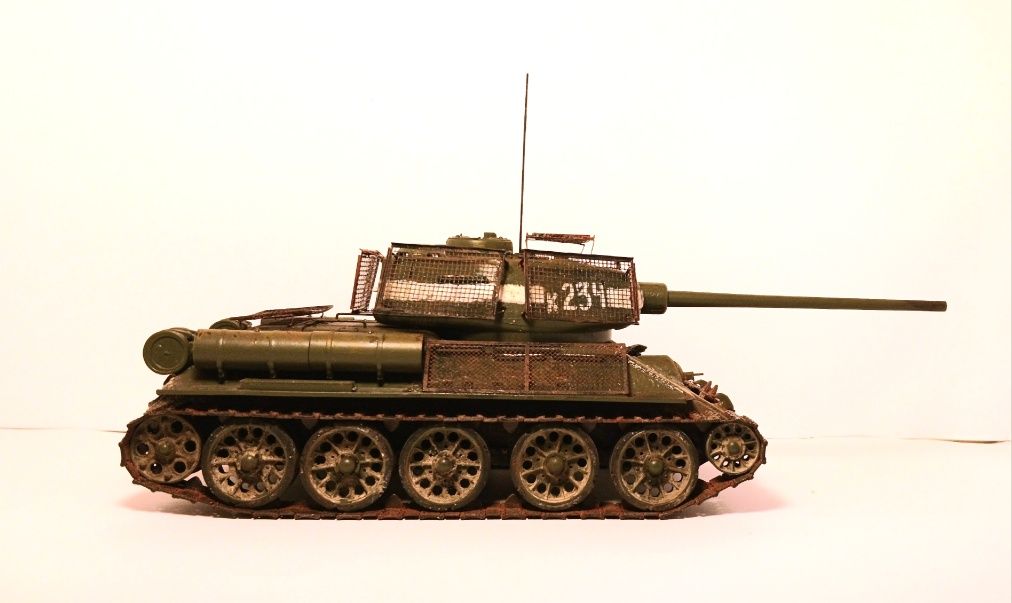 Model T-34/85 z operacji Berlinskiej