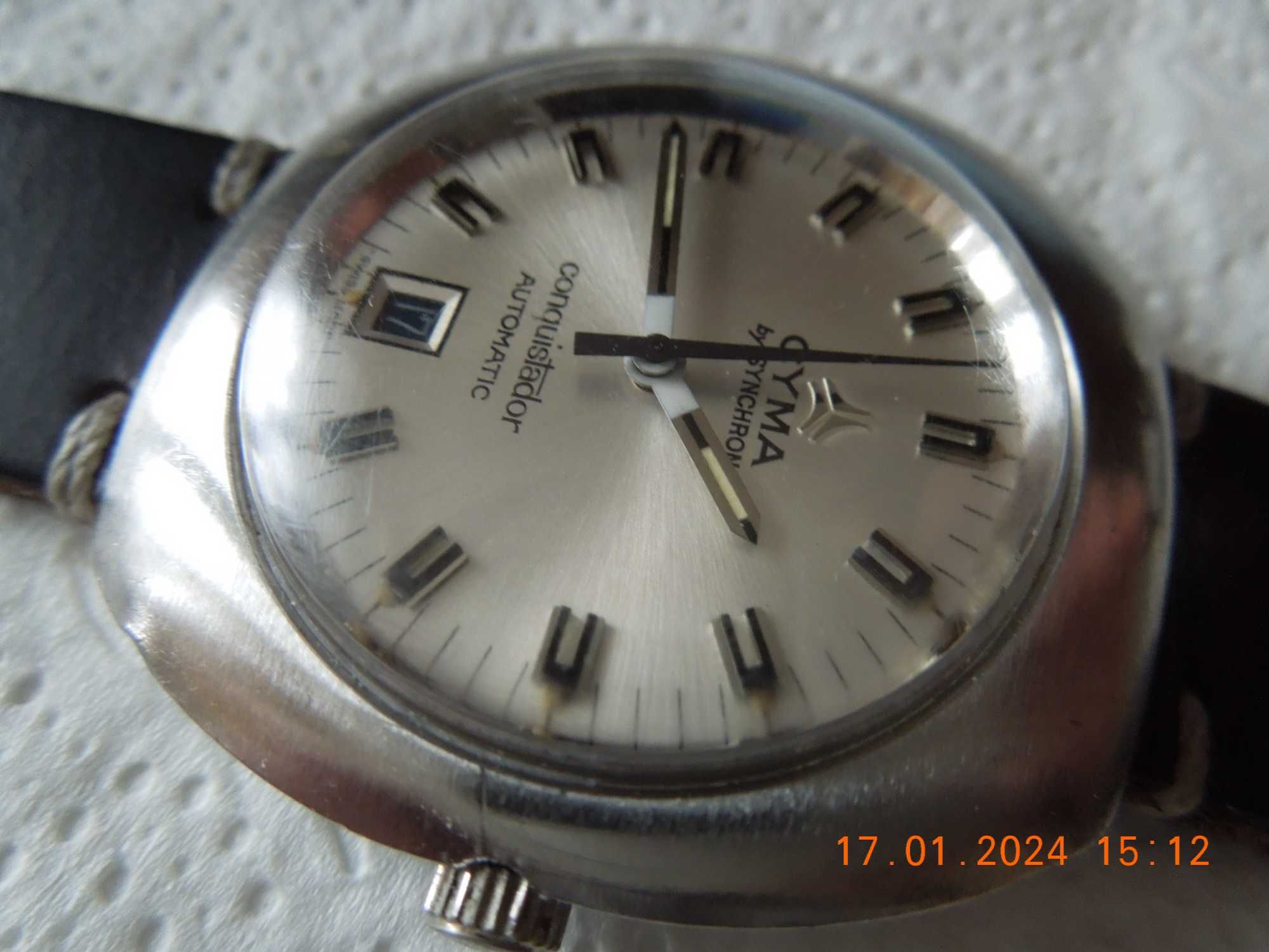 zegarek cyma automatic
