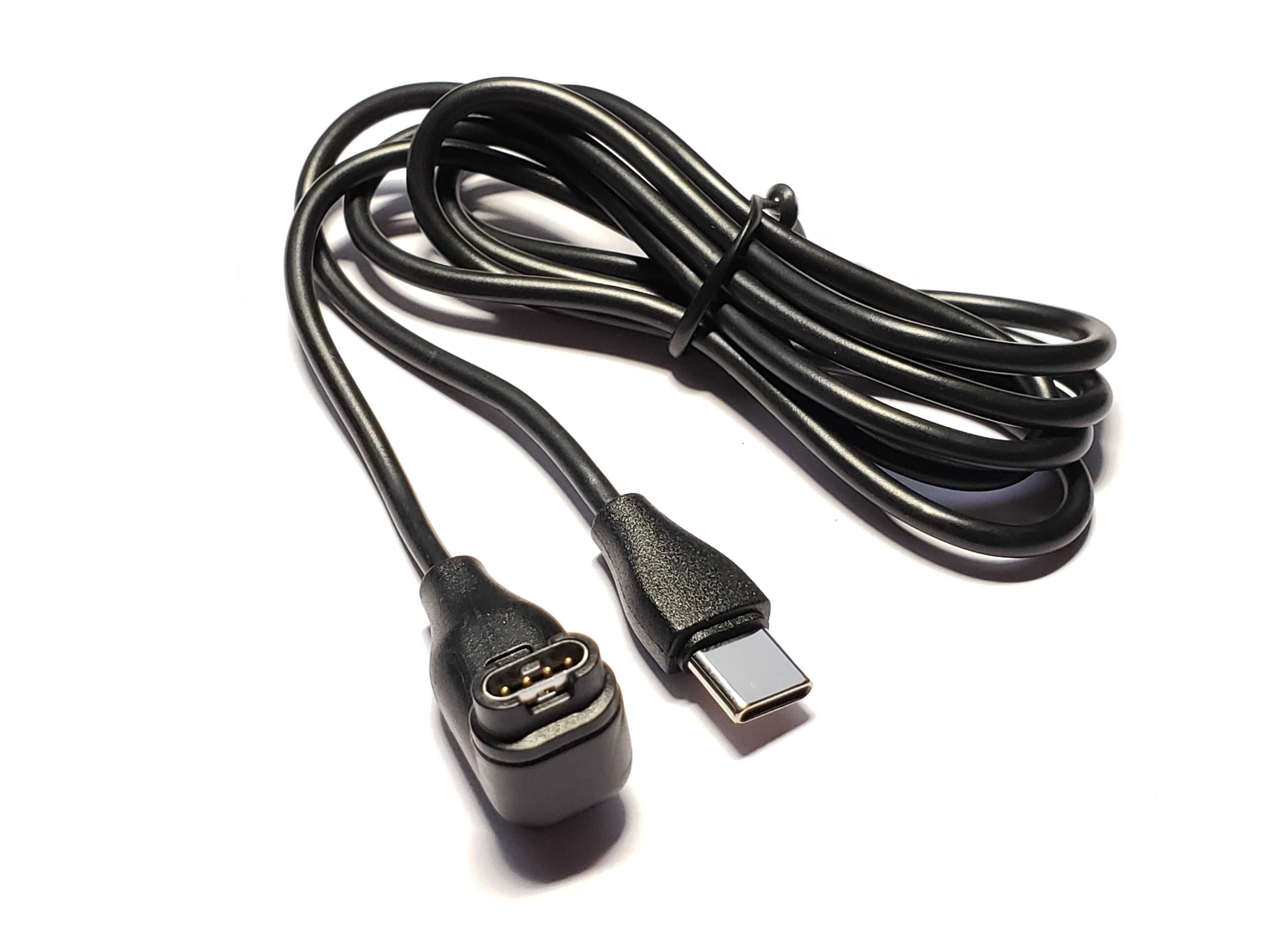 Кабель зарядки для часов Garmin USB и Type-C