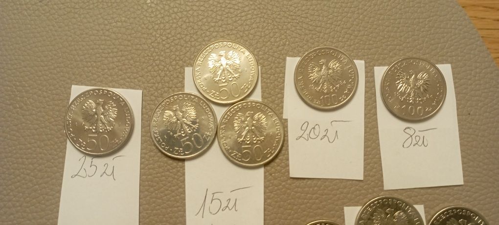 Monety kolekcja PRL numizmatyka