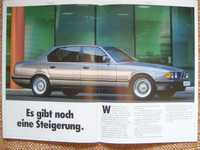 BMW 7 E32 - 730i 735i 735iL * prospekt 48 str. Pierwsze wydanie 1986 !