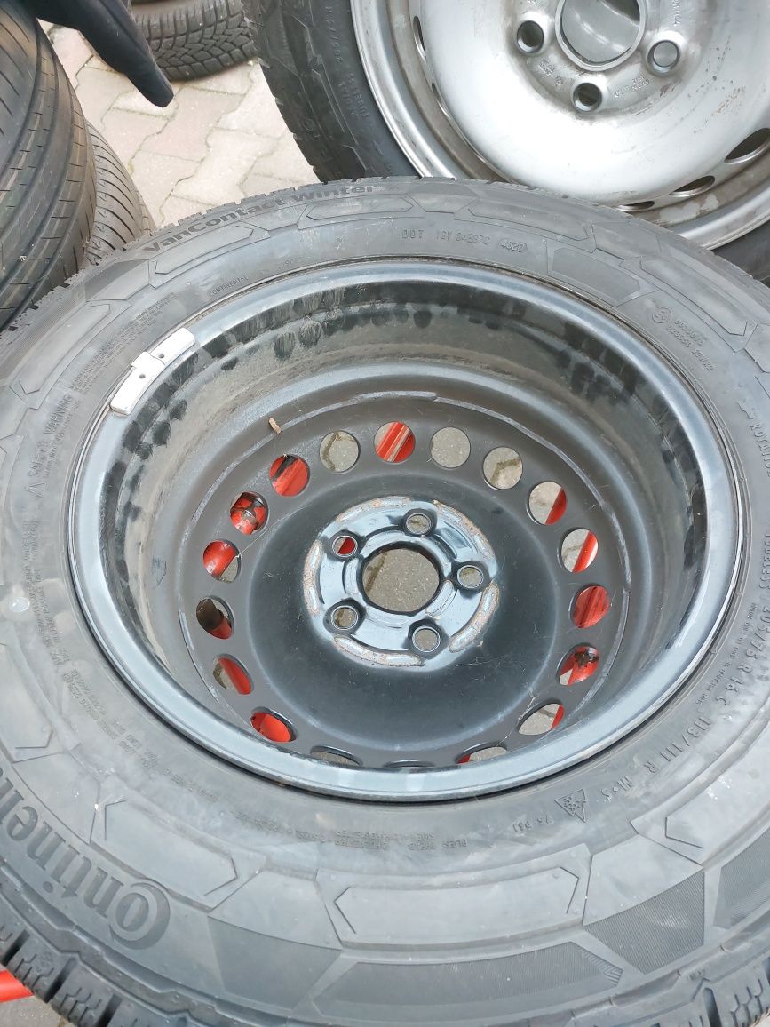 Koła VW Crafter  16 cali zimowe 205/75r16