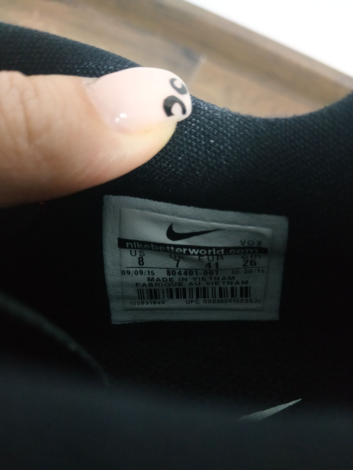 Кросівки  Nike Zoom Speed Tr3 804401 001
Колір: Чорний