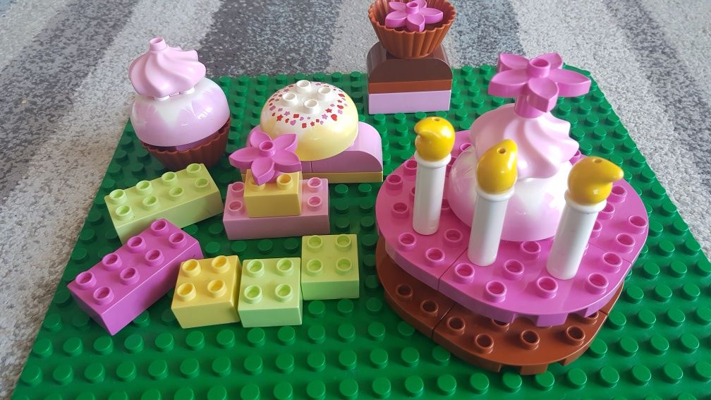 Lego duplo tort ciastka