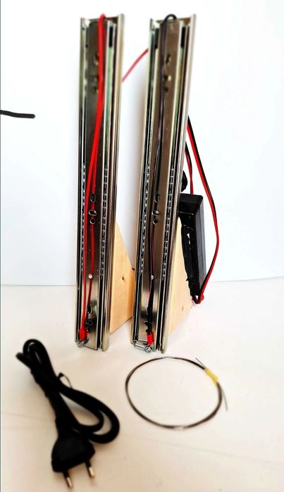 Maszynka do cięcia styropianu gilotyna / Zestaw