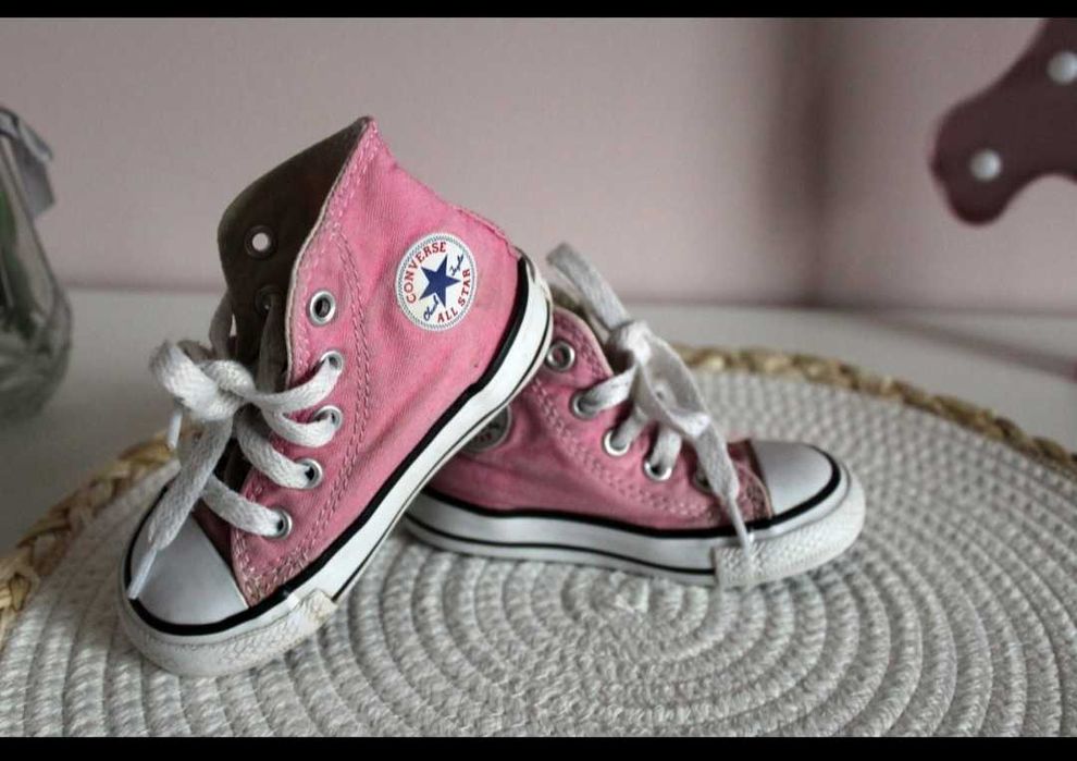 Różowe Converse r 21