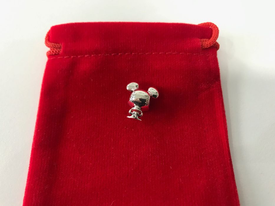 Conta Disney Mickey Mouse Pandora em Prata de Lei 925 Nova