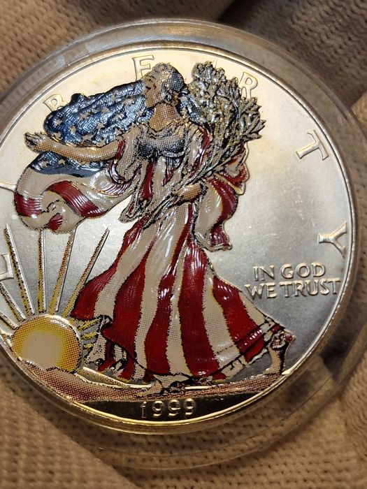 Dolar Liberty -srebro